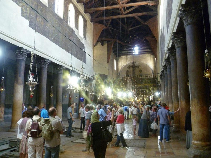 The nave of the Church of the Nativity